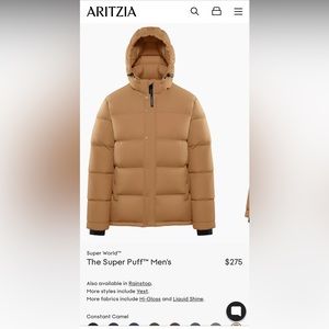 Aritzia Superpuff jacket